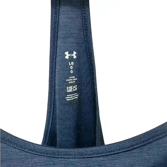 Under Armour Women’s Heat Gear Loose Tank Top W/ Spaghetti Straps Size Large - Picture 2 of 7